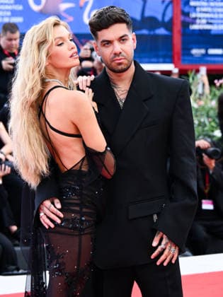 IPA88074408 - Venice, 83rd Venice International Film Festival 2026 - Night 2 - Red Carpet for the film *WILD HORSE NINE*. Pictured: Stella Maxwell, Anyma  Copyright: xAlbertoxTerenghi PoolxPhotoxEvenx xPoolxPhotoxEventsx08x 88074408