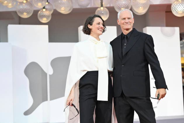 September 3, 2026, Venice, ITALY: British director Martin McDonagh (R) and British actor Phoebe Waller-Bridge arrive for the premiere of ˜Wild Horse Nine at the 83rd annual Venice International Film Festival, in Venice, Italy, 03 September 2026. The movie is presented in official competition Venezia 83 at the festival running from 02 to 12 September 2026. ANSA ETTORE FERRARI. Venice ITALY  - ZUMAa110 20260903_zaf_a110_065 Copyright: xEttorexFerrarix
