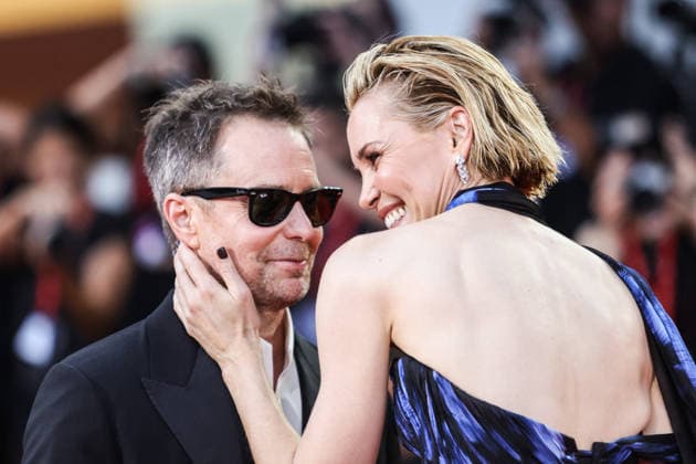 Venice 2026 Wild Horse Nine Screening NB Sam Rockwell and Leslie Bibb attending the Wild Horse Nine Red carpet as part of the 83th Venice International Film Festival at the Lido in Venice, Italy on September 03, 2025. Photo by Nasser Berzane ABACAPRESS.COM Venice Italy  Copyright: xBerzanexNasser ABACAx