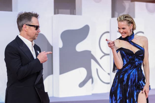 Venice 2026 Wild Horse Nine Screening NB Sam Rockwell and Leslie Bibb attending the Wild Horse Nine Red carpet as part of the 83th Venice International Film Festival at the Lido in Venice, Italy on September 03, 2025. Photo by Nasser Berzane ABACAPRESS.COM Venice Italy  Copyright: xBerzanexNasser ABACAx