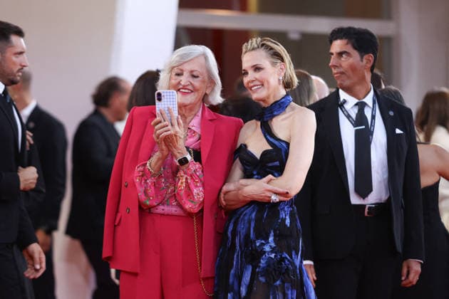 Venice 2026 Wild Horse Nine Screening NB Leslie Bibb attending the Wild Horse Nine Red carpet as part of the 83th Venice International Film Festival at the Lido in Venice, Italy on September 03, 2025. Photo by Nasser Berzane ABACAPRESS.COM Venice Italy  Copyright: xBerzanexNasser ABACAx