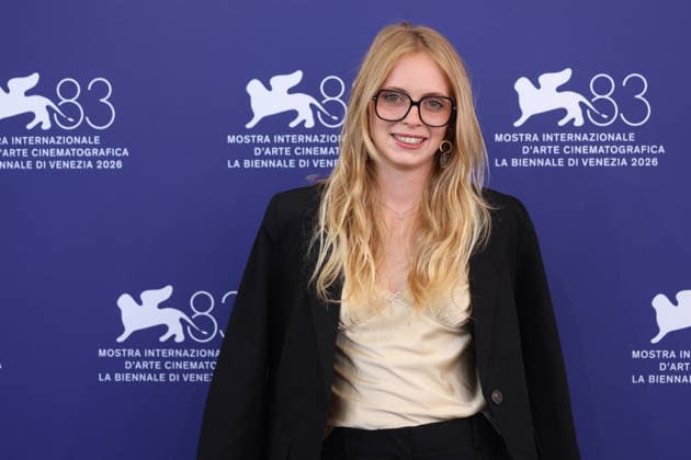 September 3, 2026, Venice, Italy: Celeste Kalis poses at the Burgundy photocall during the 83rd Venice International Film Festival at Palazzo del Cinema on the Lido in Venice, Italy, on 03 September 2026. Photo: Venice Italy - ZUMAm179 20260903_zep_m179_014 Copyright: xAlecxMichaelx