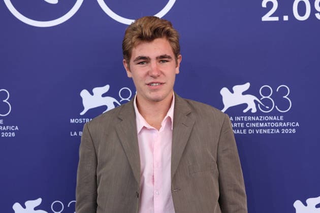 September 3, 2026, Venice, Italy: Enzo Ferraroli poses at the Burgundy photocall during the 83rd Venice International Film Festival at Palazzo del Cinema on the Lido in Venice, Italy, on 03 September 2026. Photo: Venice Italy - ZUMAm179 20260903_zep_m179_025 Copyright: xAlecxMichaelx