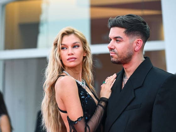 IPA88079007 - Venice, 83rd Venice International Film Festival 2026 - Night 2 - Red Carpet for the film WILD HORSE NINE - Pictured: Anyma and Stella Maxwell  Copyright: xManuelexMangiarottix xPoolxPhotoxEventsx08x 88079007