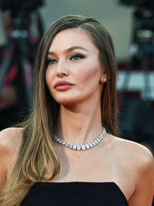 IPA88079406 - Venice, 83rd Venice International Film Festival 2026 - Night 2 - Red Carpet for the film *WILD HORSE NINE* - Pictured: Kristina Romanova  Copyright: xManuelexMangiarottix xPoolxPhotoxEventsx08x 88079406