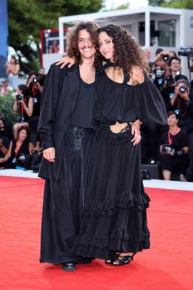Rocco Posca and Ailin Salas at the premiere of the film *Wild Horse Nine* at the 2023 Venice Biennale—the 83rd Venice International Film Festival—at the Palazzo del Cinema in Venice, September 3, 2026 Foto:xD.xBedrosianx xFuturexImagex wild_6944