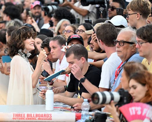American actress Parker Posey attends the Wild Horse Nine premiere at the 83rd Venice Film Festival in Venice, Italy on Thursday, September 3, 2026.  VEN202609031119 RUNExHELLESTAD