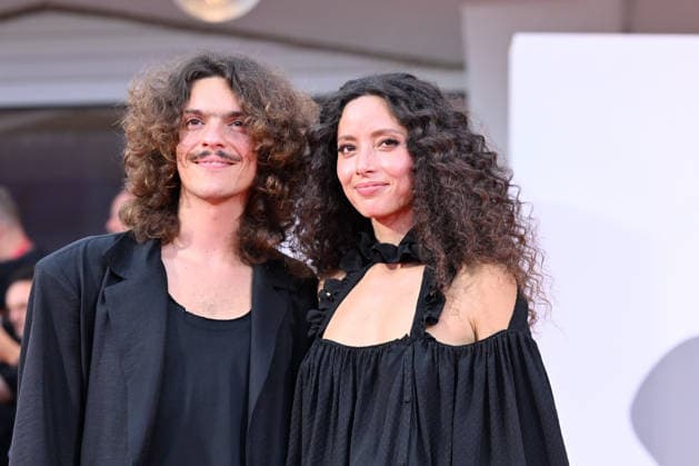 September 3, 2026, Venice, Rome, Italy: Rocco Posca and AilÃ¢oeÃ‚Â¡n Salas on the red carpet for the film Wild Horse Nine , 83rd Venice International Film Festival, Venice, 03 09 2026 Venice Italy  - ZUMAa289 20260903_zia_a289_429 Copyright: xMlax xAgfx