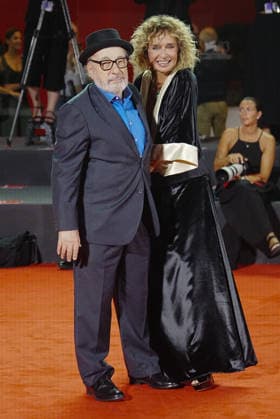 03 September Festival de Venise VENICE, ITALY - SEPTEMBER 03: (L-R) director Gianni Amelio, and Valeria Golino attend the Nessun Dolore Screening during the 83rd Venice International Film Festival at Sala Grande on September 03, 2026 in Venice, Italy. Photo: Laurent Lairys. venise  Copyright: xLaurentxLairysx