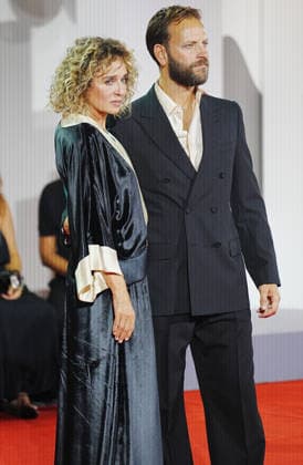 03 September Festival de Venise VENICE, ITALY - SEPTEMBER 03: Valeria Golino and Alessandro Borghi attend the Nessun Dolore Screening during the 83rd Venice International Film Festival at Sala Grande on September 03, 2026 in Venice, Italy. Photo: Laurent Lairys. venise  Copyright: xLaurentxLairysx