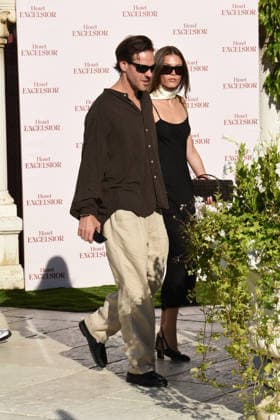 IPA88079199 - Venice: Celebrities spotted at the Hotel Excelsior on the second day of the Film Festival; pictured: Peltz  Copyright: xFRANCESCAxVIECELIx xFrancescaxViecelix 88079199