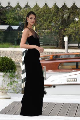 IPA88079267 - Venice: Celebrities spotted at the Hotel Excelsior on the second day of the Venice Film Festival; pictured is Vittoria Ceretti  Copyright: xFRANCESCAxVIECELIx xFrancescaxViecelix 88079267