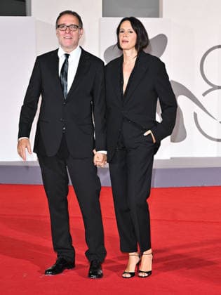 IPA88083562 - Venice, 83rd Venice International Film Festival 2026 - Night 2 - Red Carpet for the film Nessun Dolore. Pictured: Valerio Mastandrea, Chiara Martegiani  Copyright: xSimonexComix xPoolxPhotoxEventsx08x 88083562