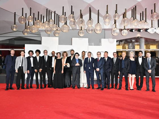 IPA88083648 - Venice, 83rd Venice International Film Festival 2026 - Night 2 - Red Carpet for the film Nessun Dolore. Pictured: the cast  Copyright: xSimonexComix xPoolxPhotoxEventsx08x 88083648