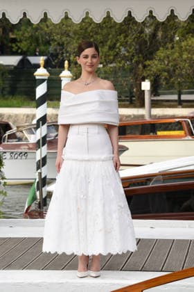 IPA88079241 - Venice: Celebrities Spotted at the Hotel Excelsior on the Second Day of the Film Festival; pictured is Mariana Di Girolamo  Copyright: xFRANCESCAxVIECELIx xFrancescaxViecelix 88079241