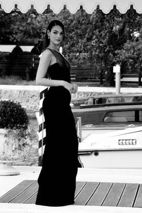 IPA88079270 - Venice: Celebrities spotted at the Hotel Excelsior on the second day of the Venice Film Festival; pictured is Vittoria Ceretti  Copyright: xFRANCESCAxVIECELIx xFrancescaxViecelix 88079270