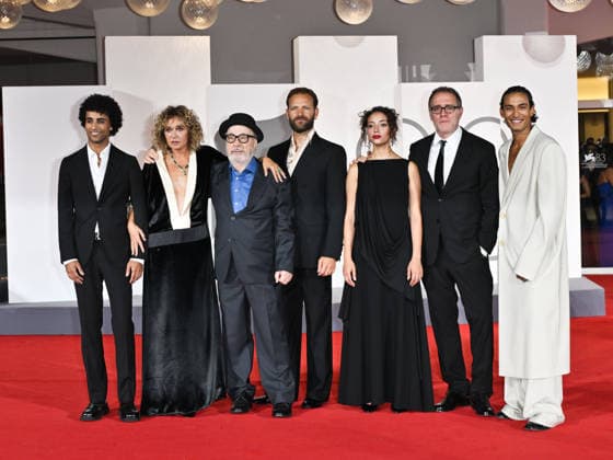 IPA88083657 - Venice, 83rd Venice International Film Festival 2026 - Night 2 - Red Carpet for the film Nessun Dolore. Pictured: the cast  Copyright: xSimonexComix xPoolxPhotoxEventsx08x 88083657