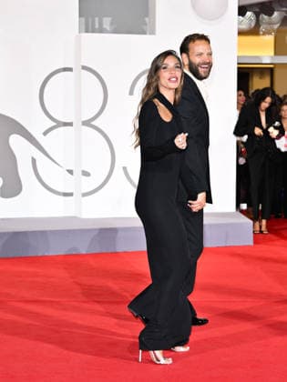 IPA88082534 - Venice, 83rd Venice International Film Festival 2026 - Night 2 - Red Carpet for the film Nessun Dolore. Pictured: Alessandro Borghi, Irene Forti  Copyright: xSimonexComix xPoolxPhotoxEventsx08x 88082534