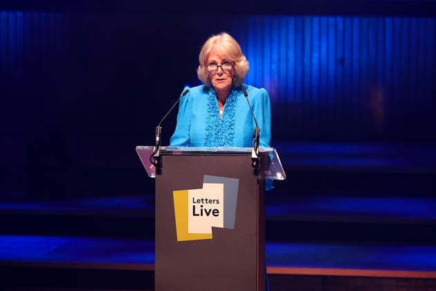 Queen Camilla Takes Part In Letters Live 2026 LONDON, ENGLAND - SEPTEMBER 03: Queen Camilla reads onstage during Letters Live 2026 at The Royal Festival Hall on September 03, 2026 in London, England., Credit:Chris Jackson PA ROTA - B68 Avalon United Kingdom, England, London, The Royal Festival Hall  Copyright: xChrisxJacksonx xPAxROTAx-xB68x xAvalonx 1130491559
