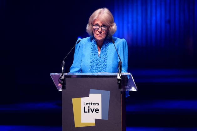 Queen Camilla Takes Part In Letters Live 2026 LONDON, ENGLAND - SEPTEMBER 03: Queen Camilla reads onstage during Letters Live 2026 at The Royal Festival Hall on September 03, 2026 in London, England., Credit:Chris Jackson PA ROTA - B68 Avalon United Kingdom, England, London, The Royal Festival Hall  Copyright: xChrisxJacksonx xPAxROTAx-xB68x xAvalonx 1130491592