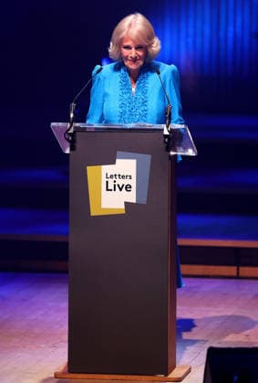 Queen Camilla Takes Part In Letters Live 2026 LONDON, ENGLAND - SEPTEMBER 03: Queen Camilla reads onstage during Letters Live 2026 at The Royal Festival Hall on September 03, 2026 in London, England., Credit:Chris Jackson PA ROTA - B68 Avalon United Kingdom, England, London, The Royal Festival Hall  Copyright: xChrisxJacksonx xPAxROTAx-xB68x xAvalonx 1130491621