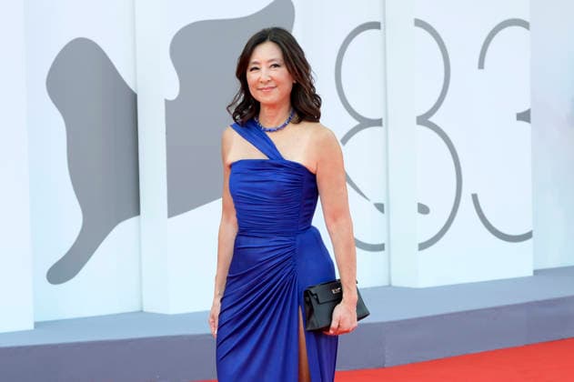 Clara Wu Tsai at the premiere of the film *Bucking Fastard* at the 2023 Venice Biennale—the 83rd Venice International Film Festival—at the Palazzo del Cinema in Venice, September 3, 2026 Foto:xA.xM.xTinghinox xFuturexImagex fastard_6703