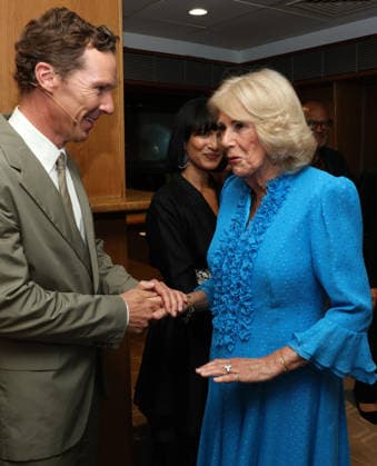 Queen Camilla Takes Part In Letters Live 2026 LONDON, ENGLAND - SEPTEMBER 03: Benedict Cumberbatch speaks with Queen Camilla during Letters Live 2026 at The Royal Festival Hall on September 03, 2026 in London, England., Credit:Chris Jackson PA ROTA - B68 Avalon United Kingdom, England, London, The Royal Festival Hall  Copyright: xChrisxJacksonx xPAxROTAx-xB68x xAvalonx 1130491772