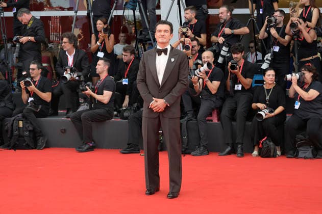 Orlando Bloom at the premiere of the film *Bucking Fastard* at the 2023 Venice Biennale—the 83rd Venice International Film Festival—at the Palazzo del Cinema in Venice, September 3, 2026 Foto:xA.xM.xTinghinox xFuturexImagex fastard_6710