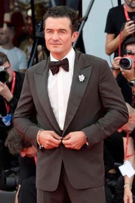 Orlando Bloom at the premiere of the film *Bucking Fastard* at the 2023 Venice Biennale—the 83rd Venice International Film Festival—at the Palazzo del Cinema in Venice, September 3, 2026 Foto:xA.xM.xTinghinox xFuturexImagex fastard_6717