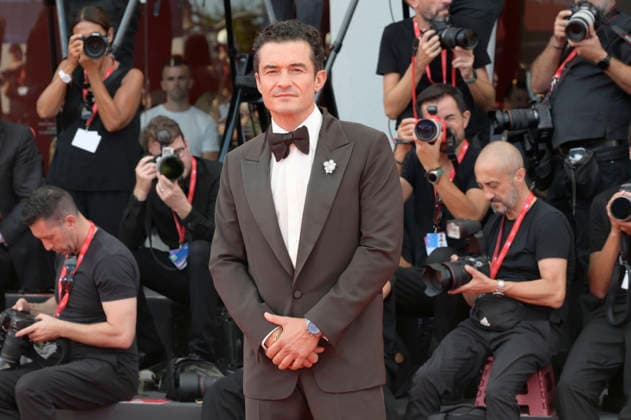 Orlando Bloom at the premiere of the film *Bucking Fastard* at the 2023 Venice Biennale—the 83rd Venice International Film Festival—at the Palazzo del Cinema in Venice, September 3, 2026 Foto:xA.xM.xTinghinox xFuturexImagex fastard_6719