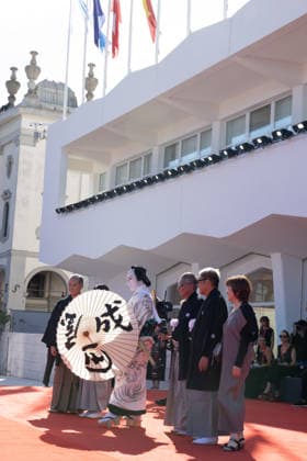 Bucking Fastard Screening - The 83rd Venice International Film Festival Danjuro Ichikawa and director Takashi Miike attend the Bucking Fastard Screening during the 83rd Venice International Film Festival at Sala Grande on September 03, 2026 in Venice, Italy.  Copyright: xKazukoxWakayamax