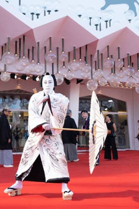 Bucking Fastard Screening - The 83rd Venice International Film Festival Kabuki actor Danjuro Ichikawa attends the Bucking Fastard Screening during the 83rd Venice International Film Festival at Sala Grande on September 03, 2026 in Venice, Italy.  Copyright: xKazukoxWakayamax