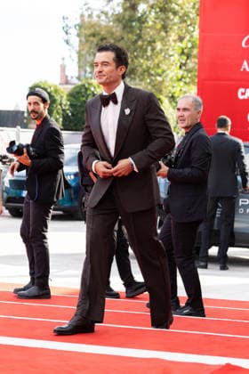 Bucking Fastard screening in Venice VENICE, ITALY - SEPTEMBER 03: Orlando Bloom attends the Bucking Fastard Screening during the 83rd Venice International Film Festival at Sala Grande on September 03, 2026 in Venice, Italy. CAP KA Kristina Afanasyeva Venice ITALY Copyright: xKristinaxAfanasyeva CapitalxPictx