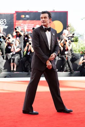 Bucking Fastard screening in Venice ENICE, ITALY - SEPTEMBER 03: Orlando Bloom attends the Bucking Fastard Screening during the 83rd Venice International Film Festival at Sala Grande on September 03, 2026 in Venice, Italy. CAP KA Kristina Afanasyeva Venice ITALY Copyright: xKristinaxAfanasyeva CapitalxPictx