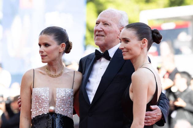 Bucking Fastard screening in Venice VENICE, ITALY - SEPTEMBER 03: Rooney Mara, director Werner Herzog and Kate Mara attend the Bucking Fastard Screening during the 83rd Venice International Film Festival at Sala Grande on September 03, 2026 in Venice, Italy. ( CAP KA Kristina Afanasyeva Venice ITALY Copyright: xKristinaxAfanasyeva CapitalxPictx