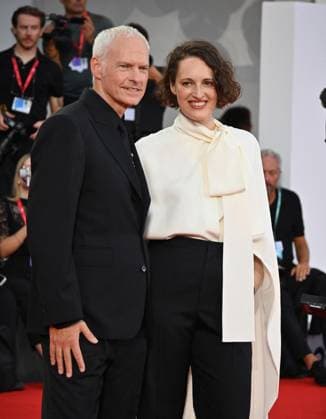 Red Carpet of the cast of the film Wild Horse Nine Red Carpet of the cast of the film Wild Horse Nine at the 83rd Venice International Film Festival. 03 Sep 2026 Pictured: Martin McDonagh and Phoebe Waller.  Copyright: xThexMegaxAgencyxMEGAx