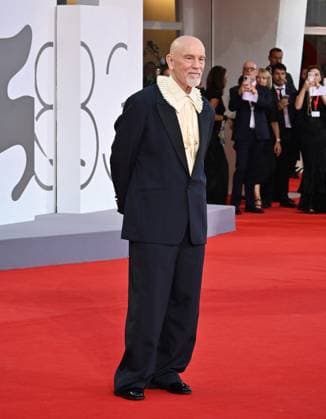 Red Carpet of the cast of the film Wild Horse Nine Red Carpet of the cast of the film Wild Horse Nine at the 83rd Venice International Film Festival. 03 Sep 2026 Pictured: John Malkovich.  Copyright: xThexMegaxAgencyxMEGAx