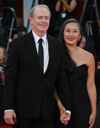 Red Carpet of the cast of the film Wild Horse Nine Red Carpet of the cast of the film Wild Horse Nine at the 83rd Venice International Film Festival. 03 Sep 2026 Pictured: Steve Buscemi and Karen.  Copyright: xThexMegaxAgencyxMEGAx