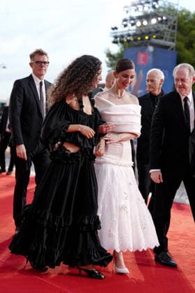 Graham Broadbent, Ailin Salas, Mariana di Girolamo, and Steve Buscemi attending the screening of *Wild Horse Nine* during the 83rd Venice International Film Festival at the Sala Grande on September 3, 2026, in Venice, Italy. Lucia Sabatelli, Venice, Italy  Copyright: xLuciaxSabatellix xBestimagexLuciaxSabatellix xBestimagex