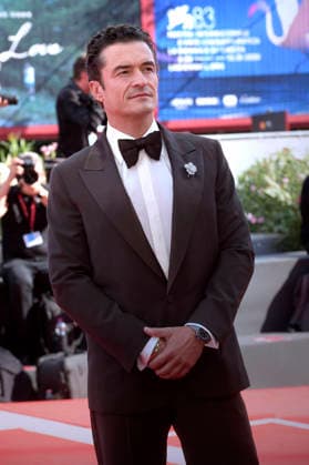 Orlando Bloom attends the Bucking Fastard Screening during the 83rd Venice International Film Festival at Sala Grande on September on September 3, 2026 in Venice, Italy.  VFF20260903834 RoccoxSpaziani
