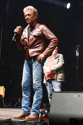 Peter Maffay at the event Halle, Stand Up! For Democracy, For Solidarity, For Saxony-Anhalt on the market square in Halle (Saale), September 3, 2028 Foto:xR.xStoffelsx xFuturexImagex halle_6933
