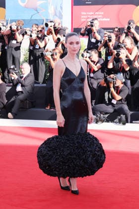 VENICE, ITALY - SEPTEMBER 03: Rooney Mara attends the Bucking Fastard Screening during the 83rd Venice International Film Festival at Sala Grande on September 03, 2026 in Venice, Italy. (Photo by Mark Cape Insidefoto) markxcape
