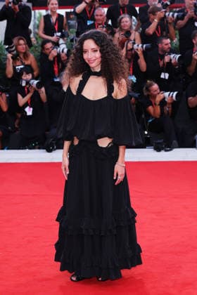 VENICE, ITALY - SEPTEMBER 03: Ailin Salas attends the Wild Horse Nine Screening during the 83rd Venice International Film Festival at Sala Grande on September 03, 2026 in Venice, Italy. (Photo by Mark Cape Insidefoto) markxcape
