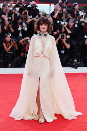 VENICE, ITALY - SEPTEMBER 03: Parker Posey attends the Wild Horse Nine Screening during the 83rd Venice International Film Festival at Sala Grande on September 03, 2026 in Venice, Italy. (Photo by Mark Cape Insidefoto) markxcape