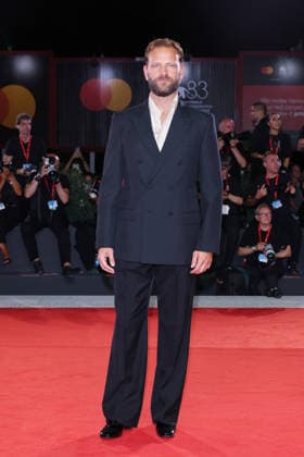 VENICE, ITALY - SEPTEMBER 03: Alessandro Borghi attends the Nessun Dolore Screening during the 83rd Venice International Film Festival at Sala Grande on September 03, 2026 in Venice, Italy. (Photo by Mark Cape Insidefoto) markxcape
