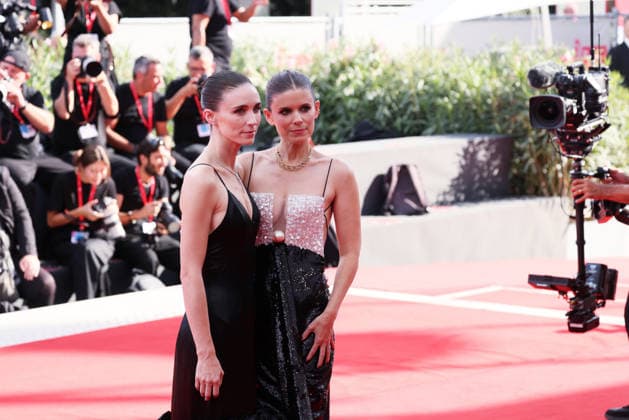VENICE, ITALY - SEPTEMBER 03: Rooney Mara and Kate Mara attend the Bucking Fastard Screening during the 83rd Venice International Film Festival at Sala Grande on September 03, 2026 in Venice, Italy. (Photo by Mark Cape Insidefoto) markxcape