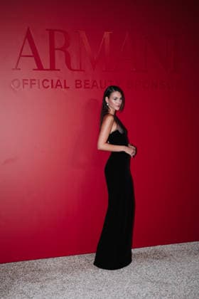 IPA88088082 - Venice, 83rd Venice International Film Festival - The photocall for the Armani Beauty Dinner event at the Giardini Reali. Pictured: Vittoria Ceretti (Italian model)  Copyright: xAlessandroxBremecx xx 88088082