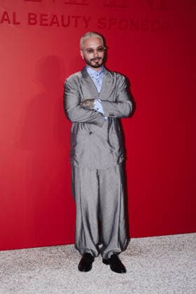IPA88088110 - Venice, 83rd Venice International Film Festival - The photocall for the Armani Beauty Dinner event at the Giardini Reali. Pictured: J Balvin (Colombian singer and record producer)  Copyright: xAlessandroxBremecx xx 88088110