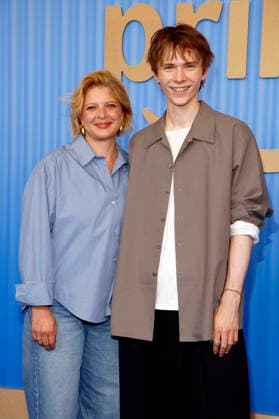 Prime Video, Press Conference at Kino International, Berlin, September 3, 2026 Yördis Triebel and Yoran Leicher Morgen ist Jetzt at Prime Video Germany s annual press conference at Kino International in Berlin on September 3, 2026 Berlin Kino International Copyright: xAnitaxBuggex