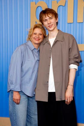 Prime Video, Press Conference at Kino International, Berlin, September 3, 2026 Yördis Triebel and Yoran Leicher Morgen ist Jetzt at Prime Video Germany s annual press conference at Kino International in Berlin on September 3, 2026 Berlin Kino International Copyright: xAnitaxBuggex